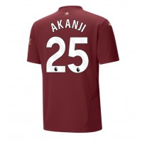 Manchester City Manuel Akanji #25 Replica Third Shirt 2024-25 Short Sleeve